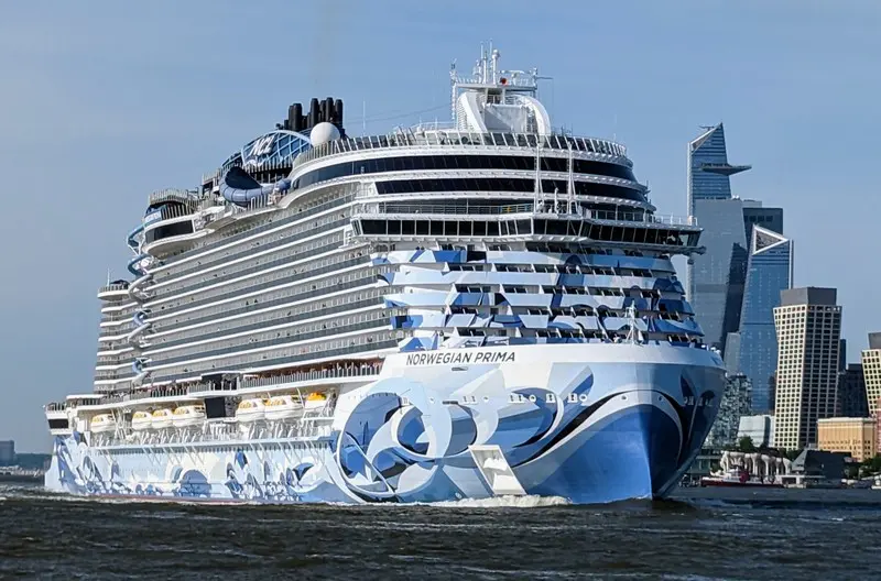 rewrite this title in other words: NCLH and Royal Caribbean Norwegian Prima