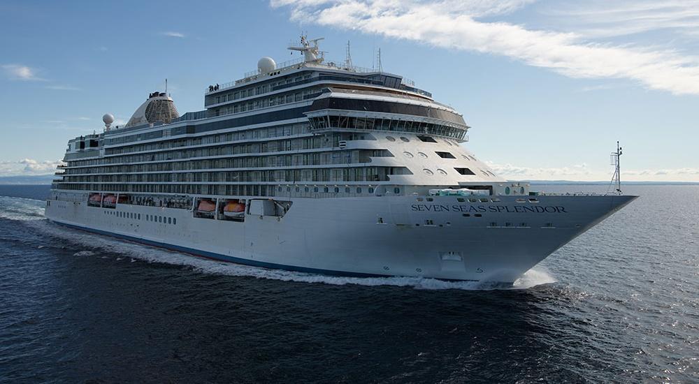 RSSC-Regent Seven Seas Cruises presents 2028 World Cruise and the CruiseMapper logo